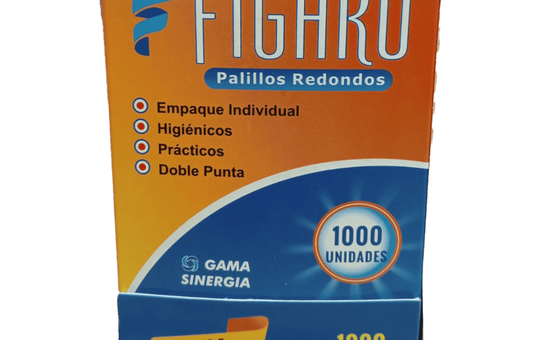 Palillos de madera caja x1000